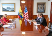 Delegación de EE.UU. llegó a Ecuador para impulsar cooperación 