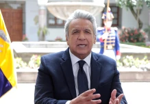Lenín Moreno pide compromiso mundial para crear instrumentos financieros por Covid