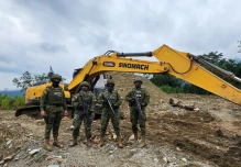 Zamora: 10 personas fueron detenidas por minería ilegal
