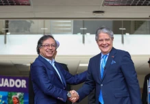 Lasso y Petro inician Gabinete Binacional en frontera de Ecuador y Colombia