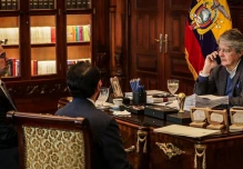 Lasso agradece a Blinken el apoyo de Estados Unidos