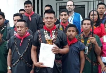 Comunidad Ai Cofan Sinangoe presentó el pedido de acción de protección