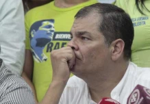Cuatro tropiezos políticos de Rafael Correa en seis días de visita a Ecuador