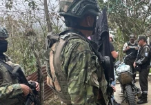  El Ejército decomisó material y maquinaria para la minería ilegal en Imbabura