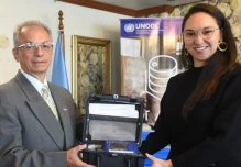 Ecuador recibió donación de UNODC para combatir el narcotráfico