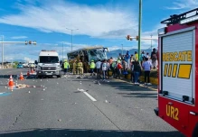 Ecuador registró más de 6 fallecidos diarios por siniestros viales en 2023
