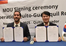 Corea del Sur impulsará la vía Quito-Guayaquil
