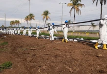 Obra de soterramiento de cables eléctricos se entregó en tres comunidades de Shushufindi