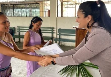 Mujeres kichwas se capacitan en Comunidad de Aprendizaje en Napo