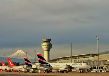 El aeropuerto de Quito superó los 5,4 millones de pasajeros en 2023
