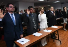 Judicatura posesiona a conjueces para la CNJ, en medio de impugnaciones
