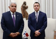 Noboa y Mulino analizan cooperación para luchar contra la evasión fiscal