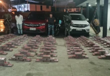 La Policía decomisó más de media tonelada de clorhidrato de cocaína en Napo