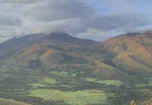 El volcán Chiles registra enjambre sísmico en frontera de Ecuador y Colombia