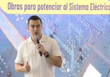 Noboa inauguró la termoeléctrica GASVESUBIO en El Oro
