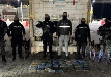La Policía decomisó 58 kilos de droga en un contenedor que iba a Grecia