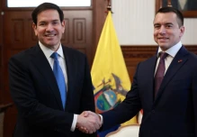 Rubio “Ecuador atraviesa su mejor momento con EE.UU. en 20 años”