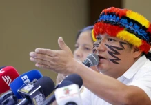 Marlon Vargas advirtió con tomarse Quito si Noboa no hace caso a demandas