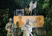 Operativo militar en Napo golpea a la minería ilegal con pérdidas de US$225.000