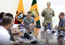 Noboa refuerza la defensa territorial y busca dar previsibilidad a Ecuador