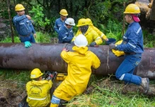 Petroecuador señaló que el derrame por rotura del SOTE fue controlado