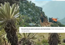 Fotos muestran daños de la minería ilegal en el páramo de Santurbán