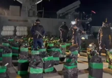 1,7 toneladas de cocaína fueron incautadas en alta mar