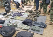Las Fuerzas Armadas localizaron una base clandestina en Mataje