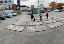 La Policía incautó 1,6 toneladas de cocaína que se dirigían a India