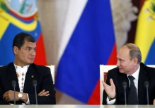 La plata para el IPPE de Correa también llegaba desde Moscú