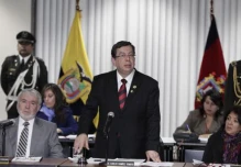 Carlos Ramírez designado presidente de la Corte Nacional de Justicia