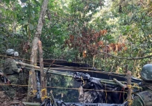 Shushufindi: Militares descubrieron piscina clandestina 
