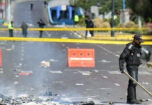 148 policías heridos durante manifestaciones en Quito