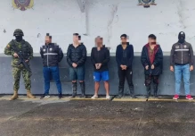 4 terroristas de ‘Los Lobos’ fueron detenidos en Zamora Chinchipe