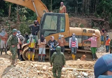 7 campamentos de minería ilegal fueron destruidos en Chucapi