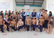 La Unidad Educativa Elicio Olalla, de Tena, cambió su rostro