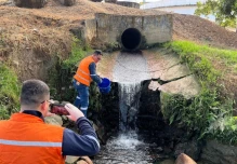 Manzano advirtió riesgo en el agua del río Daule