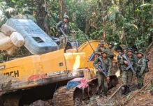Fuerzas Armadas anuncian operativo contra la minería ilegal en el Parque Podocarpus