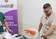 7 desfibriladores fueron distribuidos a Taisha y otras ciudades