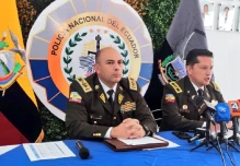 Veinte detenidos en Ecuador en operación contra banda de crimen organizado
