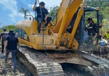 Morona: Maquinaria ilegal fue retenida en bosque protector 