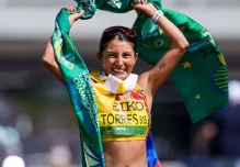 Ecuador logra oro y bronce en el Mundial de Marcha Atlética disputado en Brasilia