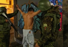Ecuador registra 3.387 detenidos en 15 días de estado de excepción