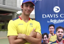 Andrés Andrade completa el equipo que jugará contra Suiza en la Davis
