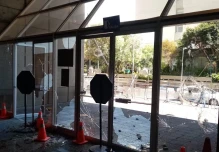 La Fiscalía General fue atacada durante las protestas