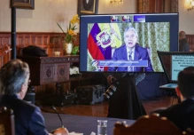 Lasso ve la democracia de Ecuador amenazada por el crimen organizado