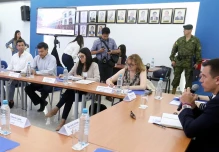 Noboa instaló el gabinete de seguridad en Manta