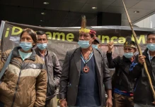 Kichwas reclaman justicia por derrame de Petroecuador y OCP 