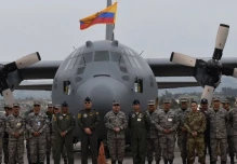 Ecuador recibió un nuevo avión Hércules