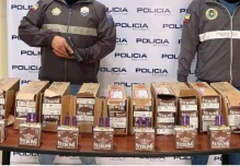 Policía decomisa 2.500 municiones transportadas en bus en Orellana